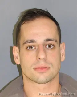Mugshot of Luka Abutidze booked in Essex County, New Jersey on August 15, 2026
