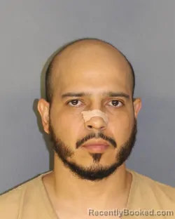 Mugshot of Michael Guzman booked in Essex County, New Jersey on August 17, 2026