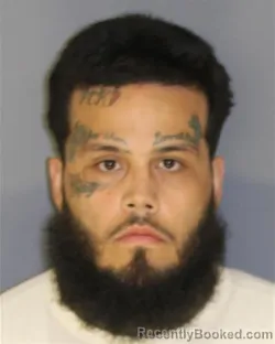 Mugshot of Jonathan Ortiz booked in Essex County, New Jersey on August 18, 2026