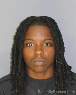 Mugshot of Zaniyah Webb booked in Essex County, New Jersey on August 18, 2026