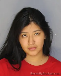 Mugshot of Nayeli Dayana booked in Essex County, New Jersey on August 18, 2026