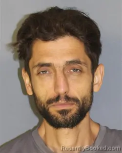 Mugshot of Sabir Dadachov booked in Essex County, New Jersey on August 19, 2026