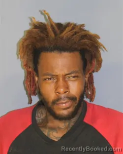 Mugshot of Davion K Watkins booked in Essex County, New Jersey on August 20, 2026