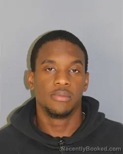 Mugshot of Omari K Charles booked in Essex County, New Jersey on August 20, 2026