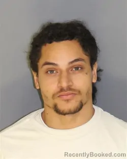 Mugshot of Christian A Caraballo booked in Essex County, New Jersey on August 20, 2026