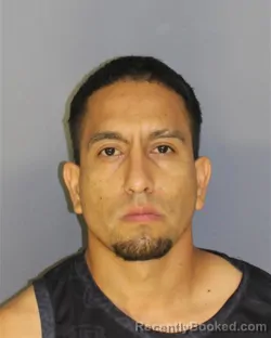 Mugshot of Cristhian K Torres Alvarez booked in Essex County, New Jersey on August 22, 2026