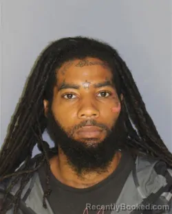 Mugshot of Davion D Woodridgeadams booked in Essex County, New Jersey on August 22, 2026