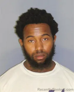 Mugshot of Treymont M Carter booked in Essex County, New Jersey on August 22, 2026