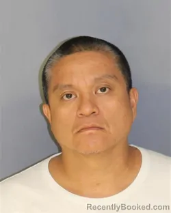 Mugshot of Eric A Mendoza booked in Essex County, New Jersey on August 23, 2026