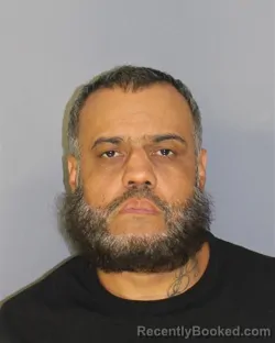Mugshot of Annibal Baez booked in Essex County, New Jersey on August 23, 2026