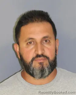 Mugshot of Wilson Sanabria booked in Essex County, New Jersey on August 23, 2026