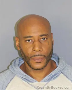 Mugshot of Reginald Richardson booked in Essex County, New Jersey on August 23, 2026