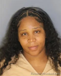 Mugshot of Deja A Dinson booked in Essex County, New Jersey on August 24, 2026