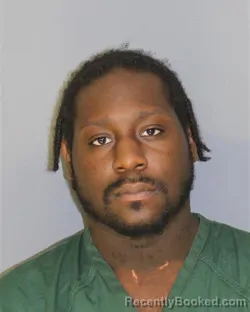 Mugshot of Devinair Robinson booked in Essex County, New Jersey on August 25, 2026