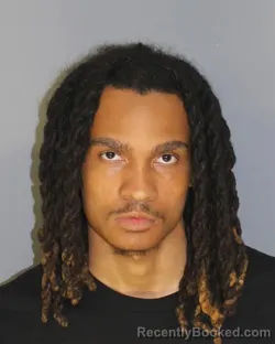 Mugshot of Saamir Jones booked in Essex County, New Jersey on August 25, 2026