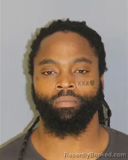 Mugshot of Khalif J Gillespie booked in Essex County, New Jersey on August 26, 2026