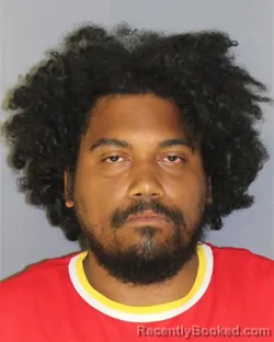 Mugshot of Jalil A Valentino booked in Essex County, New Jersey on August 30, 2026