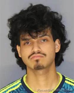 Mugshot of Sebastian Cardenas booked in Essex County, New Jersey on August 31, 2026