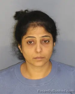 Mugshot of Pooja Verma booked in Essex County, New Jersey on August 31, 2026