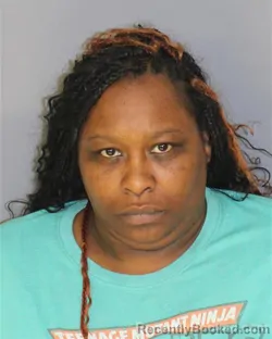 Mugshot of Priscilla Valentine booked in Essex County, New Jersey on September 3, 2026