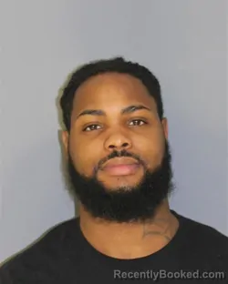 Mugshot of Tyrone Thompson booked in Essex County, New Jersey on October 1, 2026