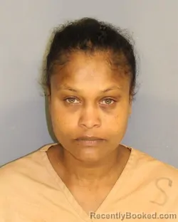 Mugshot of Lystra Thompson booked in Essex County, New Jersey on October 1, 2026