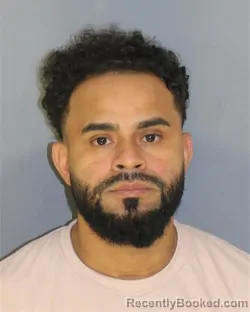 Mugshot of Abner Figueroa booked in Essex County, New Jersey on October 3, 2026