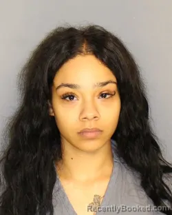 Mugshot of Nyriah I Burns booked in Essex County, New Jersey on October 5, 2026