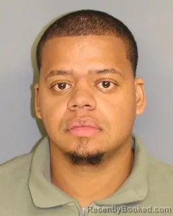 Mugshot of Christopher Santana booked in Essex County, New Jersey on October 5, 2026