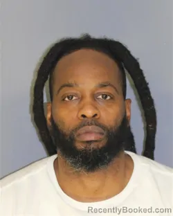 Mugshot of Terrance Holmes booked in Essex County, New Jersey on October 8, 2026