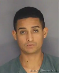 Mugshot of Bryan Aguilar Chavez booked in Essex County, New Jersey on October 8, 2026