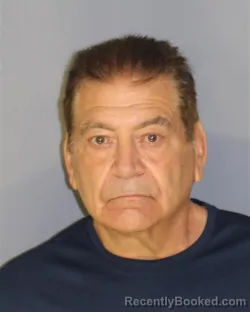 Mugshot of William Petruccelli booked in Essex County, New Jersey on October 9, 2026