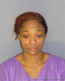 Mugshot of Antasia Gillespie booked in Essex County, New Jersey on October 10, 2026
