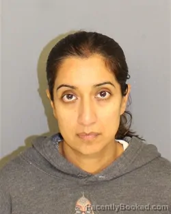 Mugshot of Smriti Mehra booked in Essex County, New Jersey on October 11, 2026