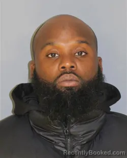 Mugshot of Malik Q Smith booked in Essex County, New Jersey on October 13, 2026