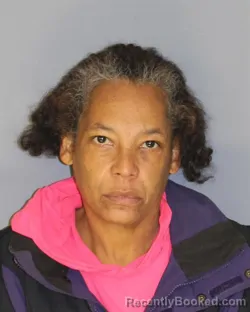 Mugshot of Flossie Haskins booked in Essex County, New Jersey on October 16, 2026