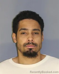 Mugshot of Korey Richardson booked in Essex County, New Jersey on October 18, 2026