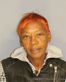 Mugshot of Lavonne Johnson booked in Essex County, New Jersey on October 21, 2026