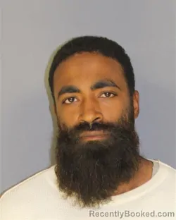 Mugshot of Davonte O Mitchell booked in Essex County, New Jersey on October 24, 2026