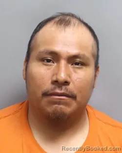 Mugshot of Gerardo Reyes San Juan booked in Dorchester County, South Carolina on August 22, 2026