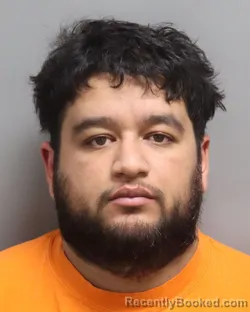 Mugshot of Sergio Mora Zambrano booked in Dorchester County, South Carolina on August 23, 2026