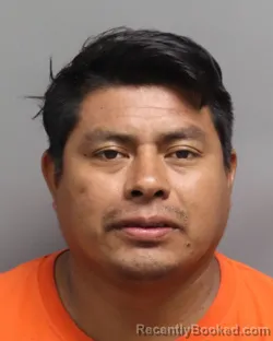 Mugshot of Pedro B Aguilar Lopez booked in Dorchester County, South Carolina on August 29, 2026