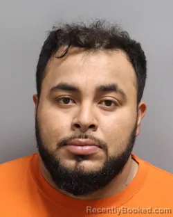 Mugshot of Santos Flores-Velasquez booked in Dorchester County, South Carolina on October 24, 2026