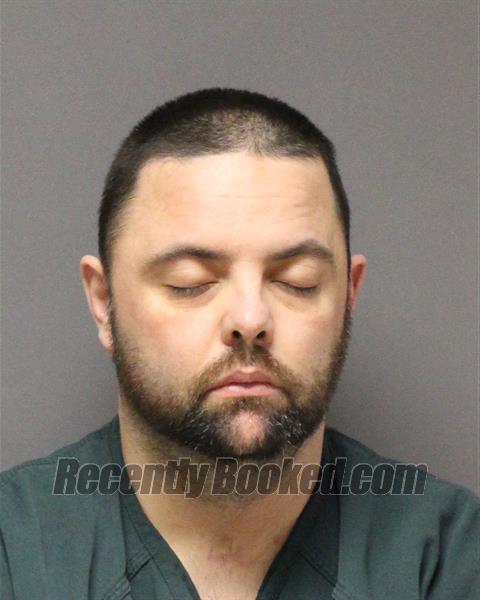 Booking photo from Ocean County, New Jersey