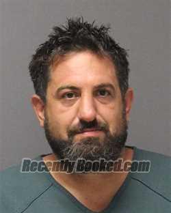 Booking photo from Ocean County, New Jersey