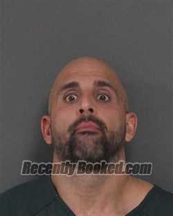 Booking photo from Ocean County, New Jersey