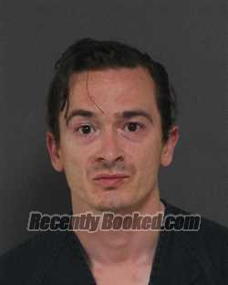 Booking photo from Ocean County, New Jersey