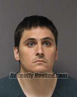 Booking photo from Ocean County, New Jersey