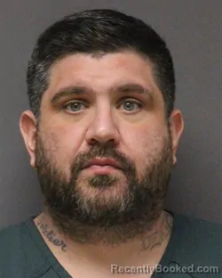 Booking photo from Ocean County, New Jersey