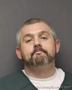 Mugshot of MATTHEW EDWARD FORCIER booked in Ocean County, New Jersey on March 9, 2026